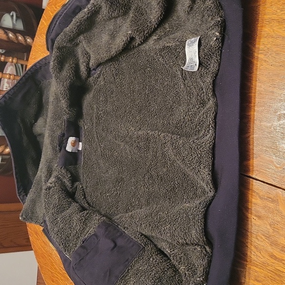 Carhartt Black Weathered Wildwood Jacket Size Medium - Picture 11 of 13
